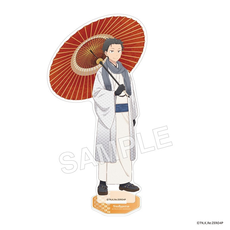 (Goods - Acrylic Stand) "Re:ZERO -Starting Life in Another World-" Acrylic Stand Figure New Year Ver. - Subaru