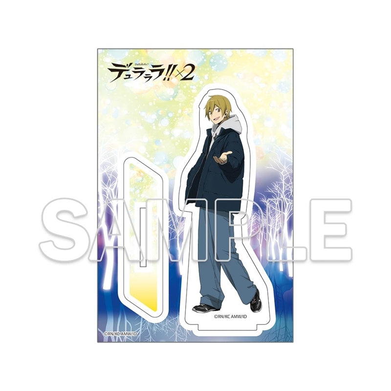 (Goods - Acrylic Stand) Durarara!!x２ Ver. Winter Acrylic Figure - Masaomi Kida