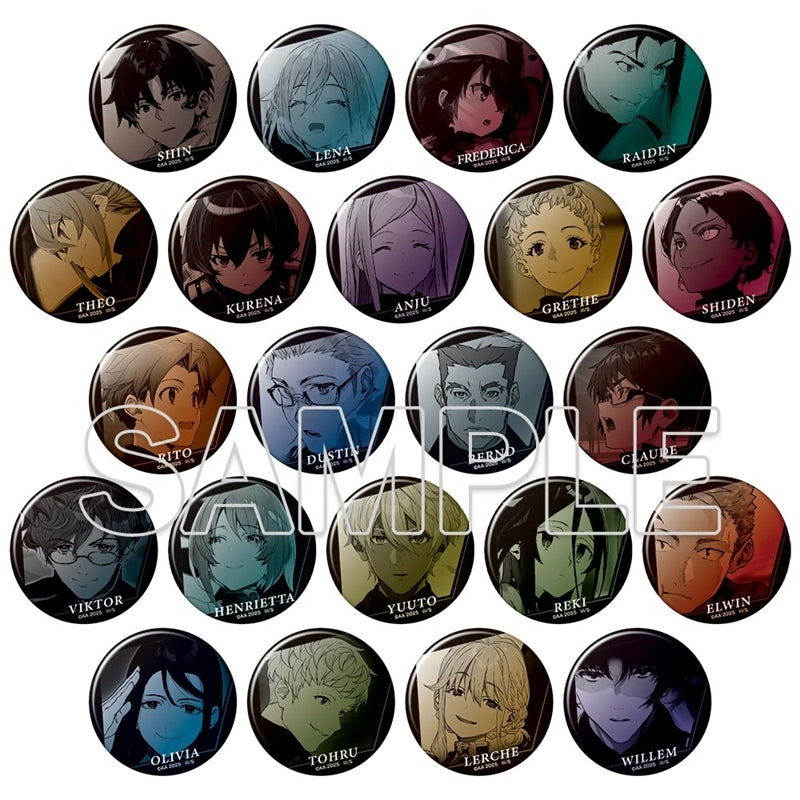 (Goods - Badge) 86 EIGHTY-SIX 8.6th Anniversary Tradable Metallic Tin Badge (Blind Box - Single)