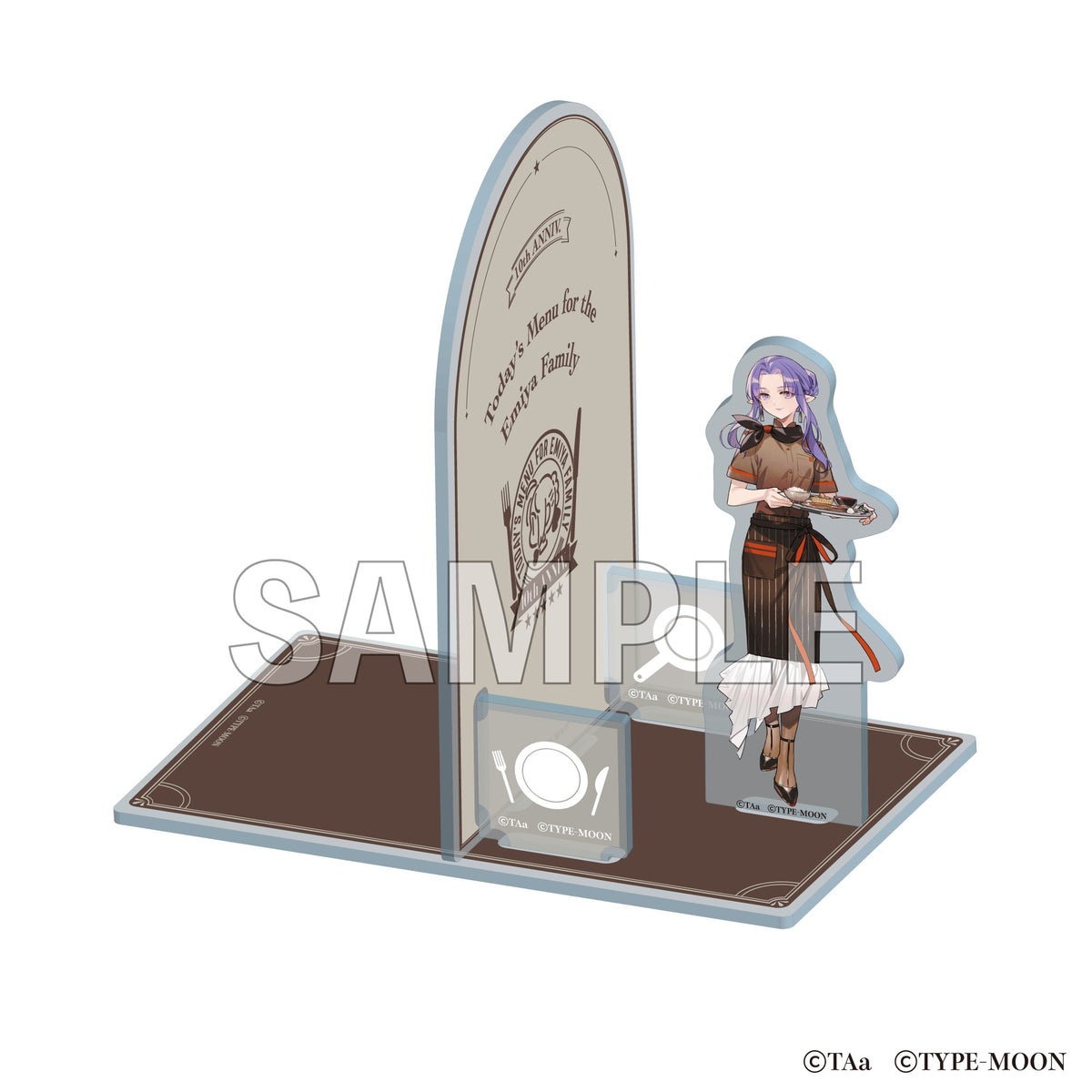 (Goods - Other) Today's Menu for the Emiya Family Acrylic Bookend - Caster