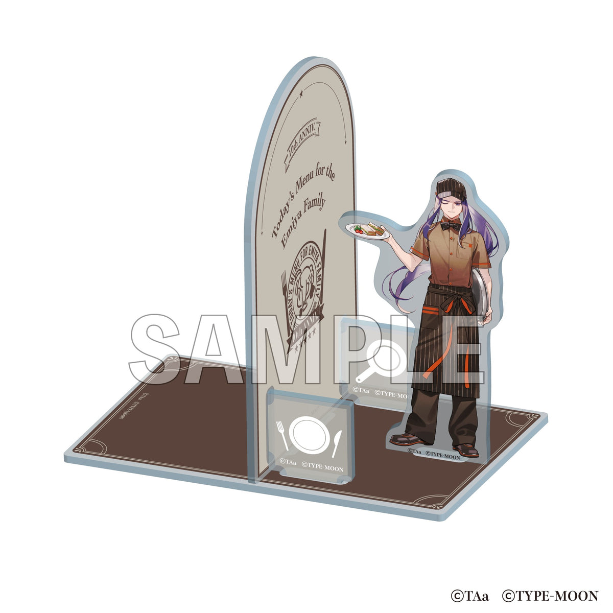 (Goods - Other) Today's Menu for the Emiya Family Acrylic Bookend - Assassin
