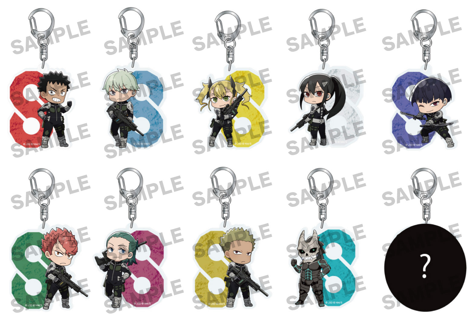 [Kaiju No.8] Acrylic Keychain  (Blind Box -Single)
