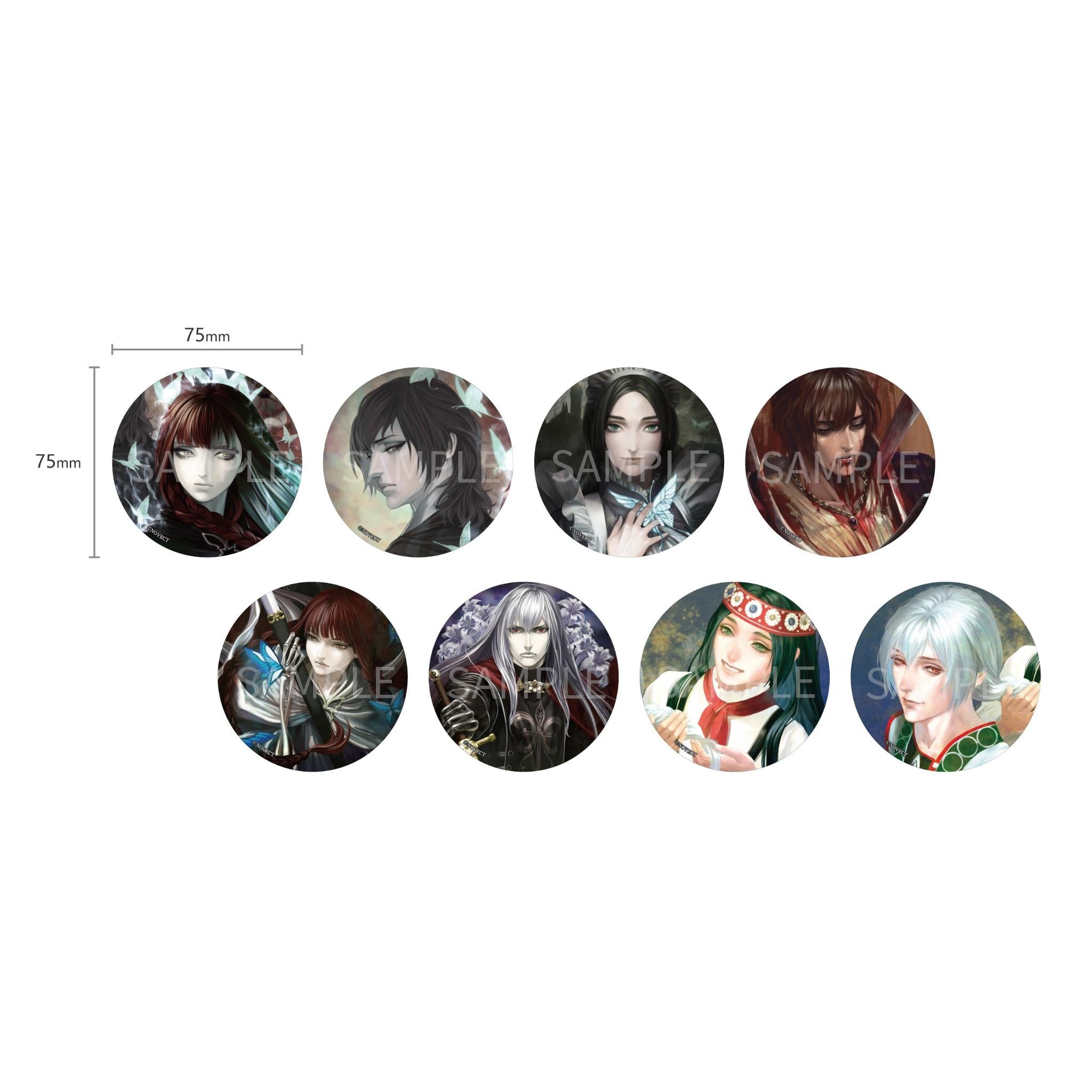 (Goods - Badges) //Preorder// The House in Fata Morgana Badge (Blind Box -Single)