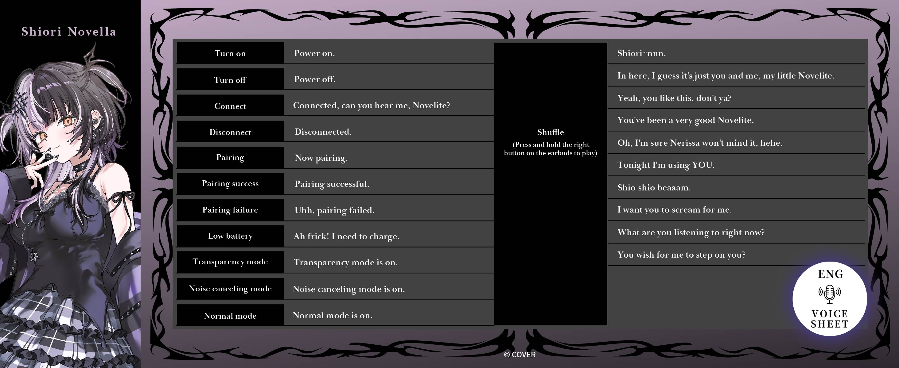 (Goods - Earphones) hololive EN -Advent- True Wireless Earphones