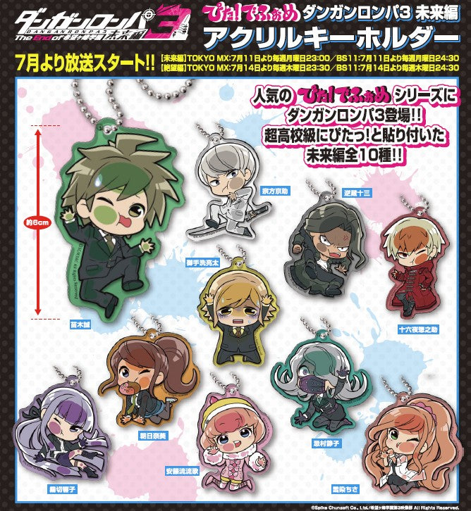 (Goods - Keychain) [Danganronpa] The End of Kibogamine Gakuen Future Ver. Acrylic Keychain (Blind Box -Single)