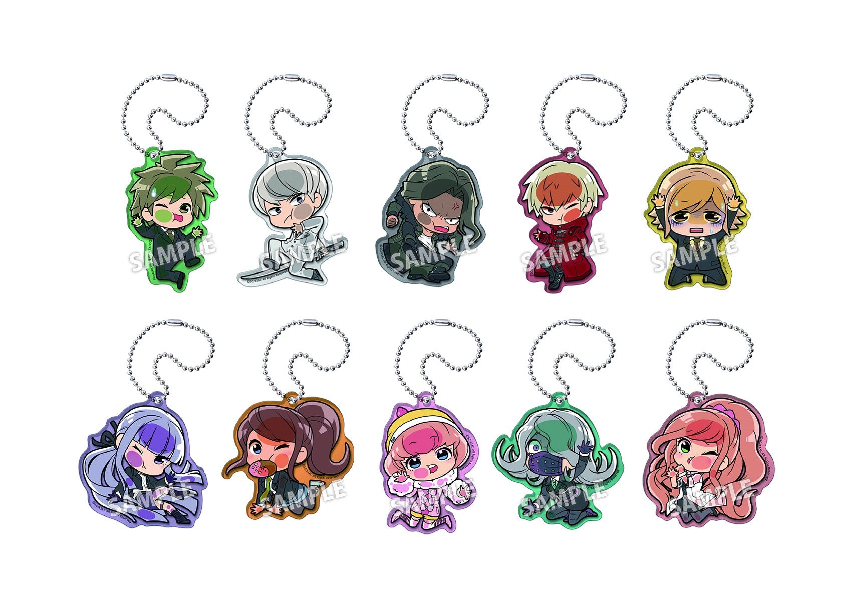 (Goods - Keychain) [Danganronpa] The End of Kibogamine Gakuen Future Ver. Acrylic Keychain (Blind Box -Single)