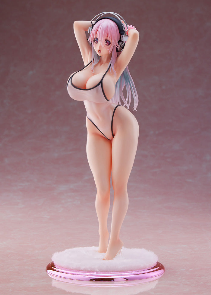 [Super Sonico] Super Sonico White Swimwear Style – 1/7 Scale Figure