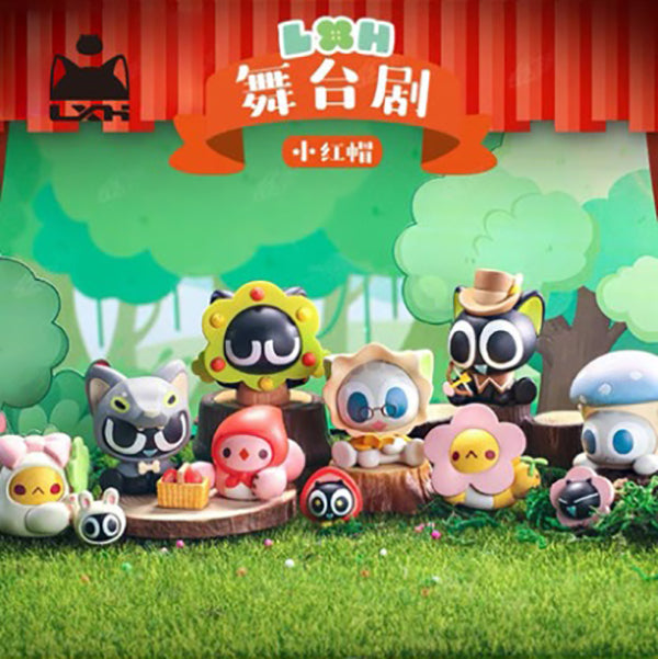 [Legend of Hei] Little Red Riding Hood Trading Mini Figure (Blind Box -Single)