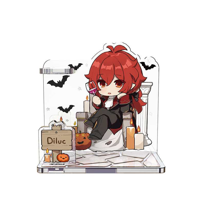 [Genshin Impact] Acrylic Pen stand Diluc Haloween costume ver.