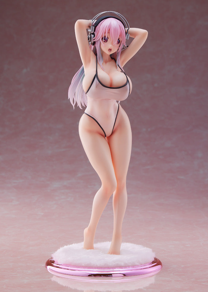 [Super Sonico] Super Sonico White Swimwear Style – 1/7 Scale Figure