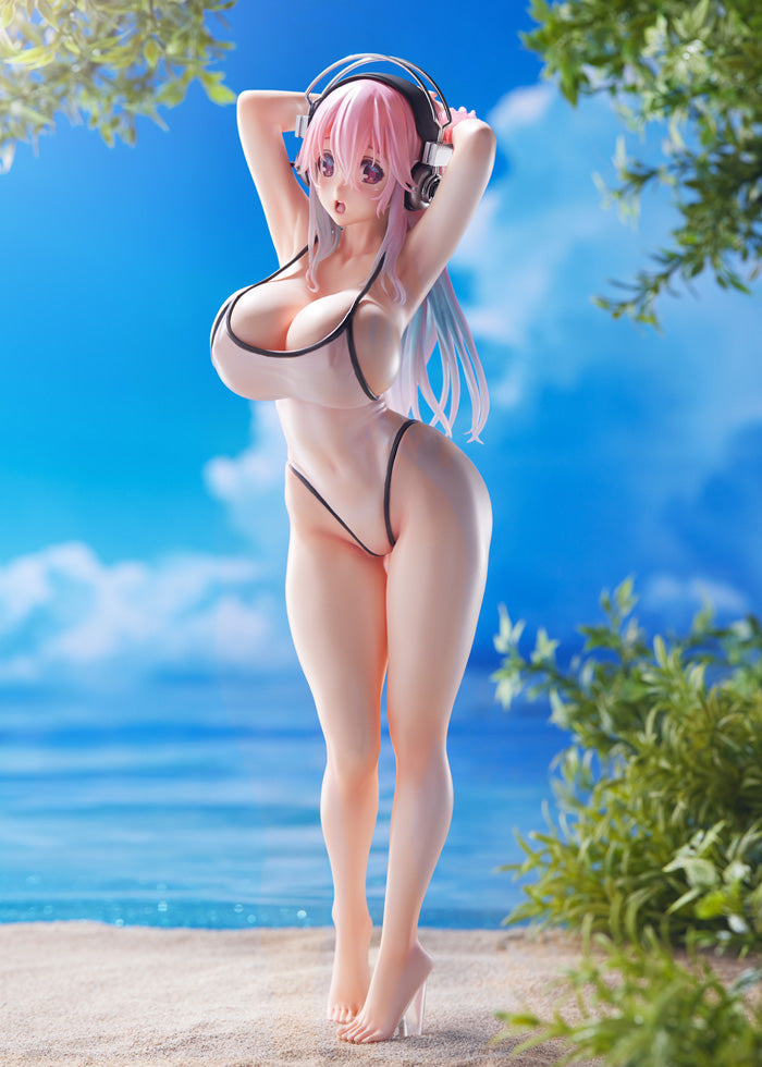 [Super Sonico] Super Sonico White Swimwear Style – 1/7 Scale Figure