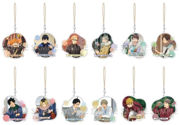 [Haikyu!!] Acrylic Strap -One Fine Day!- animate Exclusive (Blind Box -Single)