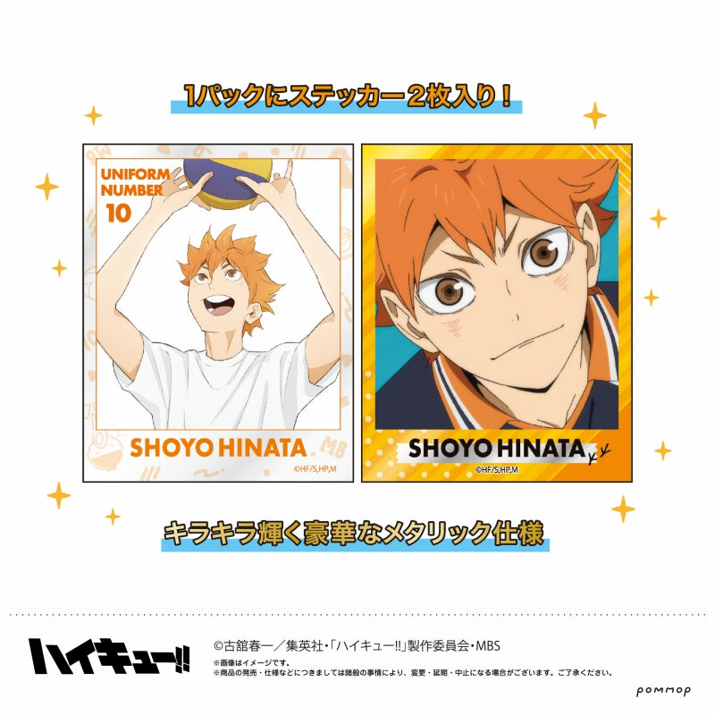 [Haikyu!!] Photo Style Metal Sticker Collection (Blind Box -Single)