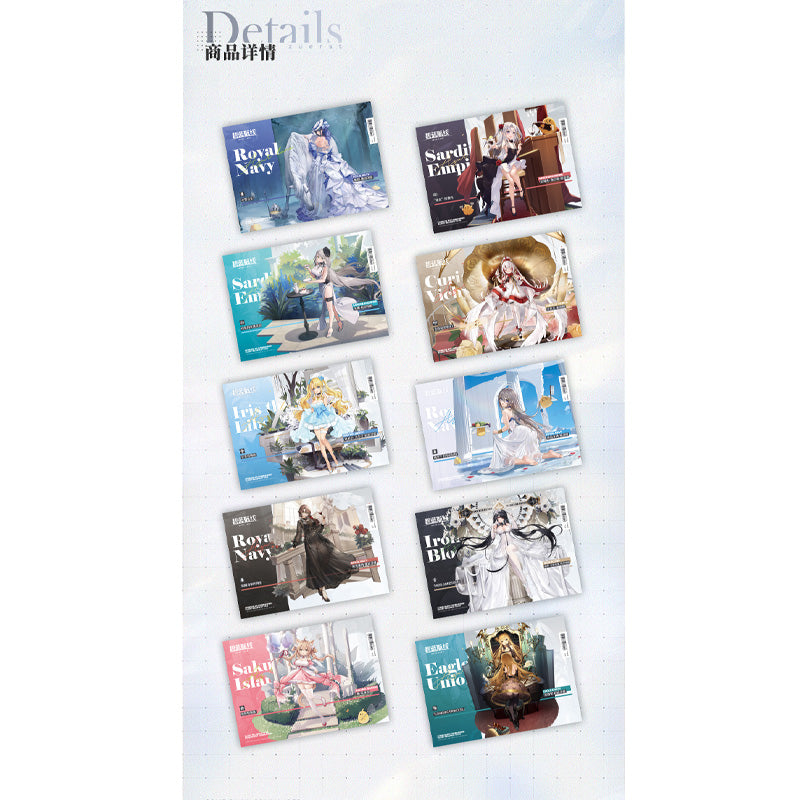 [Azur Lane] PVC Clear Poster Set (11) Dress ver.