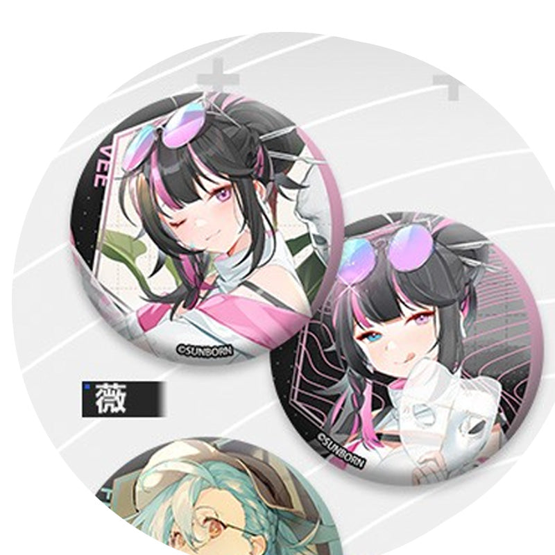 [Girls' Frontline] Neural Cloud Xin Zhi Can Badge vol. 2 VEE