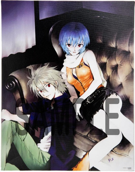 [Evangelion] F6 Size Canvas Art Board Ver. D - Art by Yoshiyuki Sadamoto