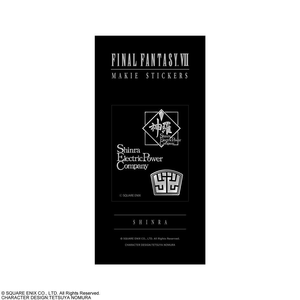 [Final Fantasy] Makie Decoration Sticker Shinra Company