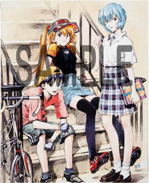 [Evangelion] F3 Size Canvas Art Board Ver. B - Art by Yoshiyuki Sadamoto