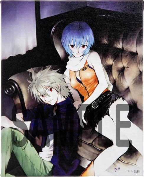 [Evangelion] F3 Size Canvas Art Board Ver. D - Art by Yoshiyuki Sadamoto