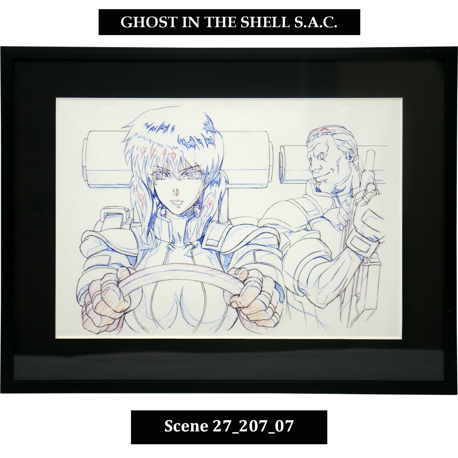 (Goods - Art Print) [Ghost in the Shell] Key Art Reproductions Scene #27_207_07 - Fine Arts