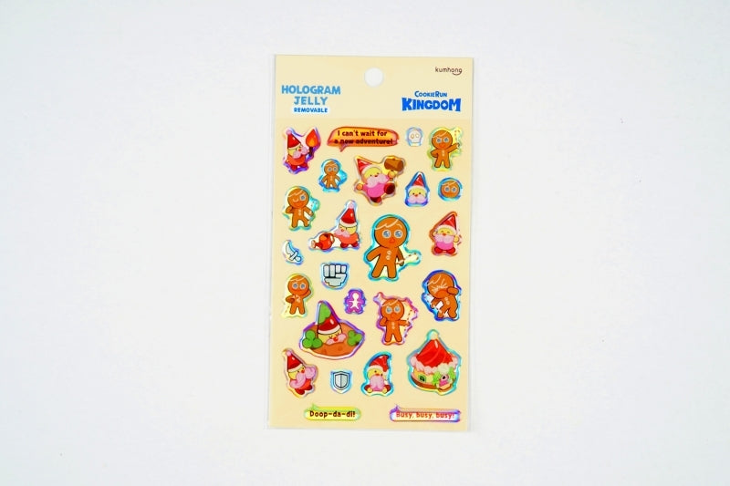 [Cookie Run: Kingdom] Sticker Hologram Jelly A