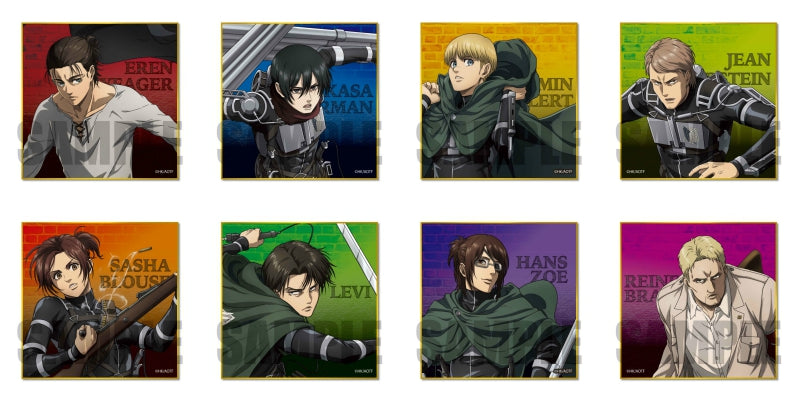 [Attack on Titan] Trading Art Board (Blind Box -Single)