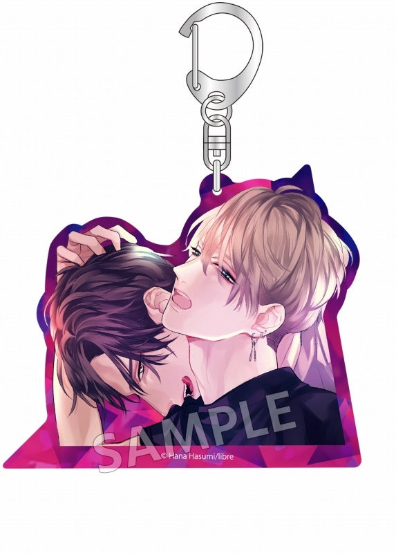 [Kiss and Night] Be x Boy Collection Hologram Acrylic Keychain [animate Exclusive]