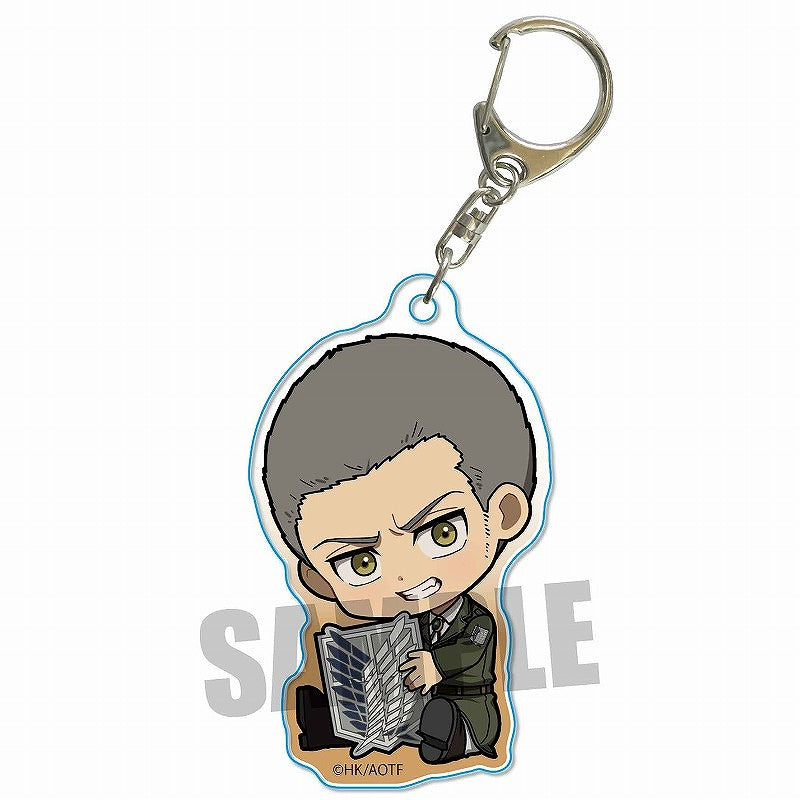 [Attack on Titan] Gyugyutto Acrylic Key Chain / Connie Springer – Character Goods