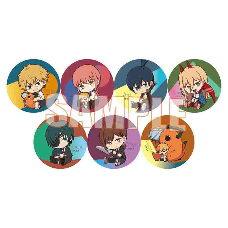[Chainsaw Man] Trading Button Badge Gyugyutto (Blind Box -Single)
