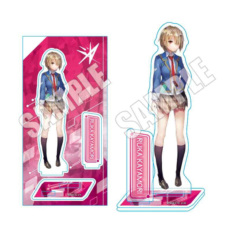 (Goods - Acrylic Stand) [Heaven Burns Red] Acrylic Figure/Ruka Kayamori