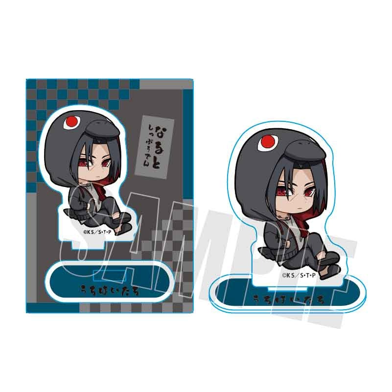(Goods - Acrylic Stand) [NARUTO Shippuden] Mini Acrylic Stand Kigurumi Pajamas ver / UCHIHA ITACHI