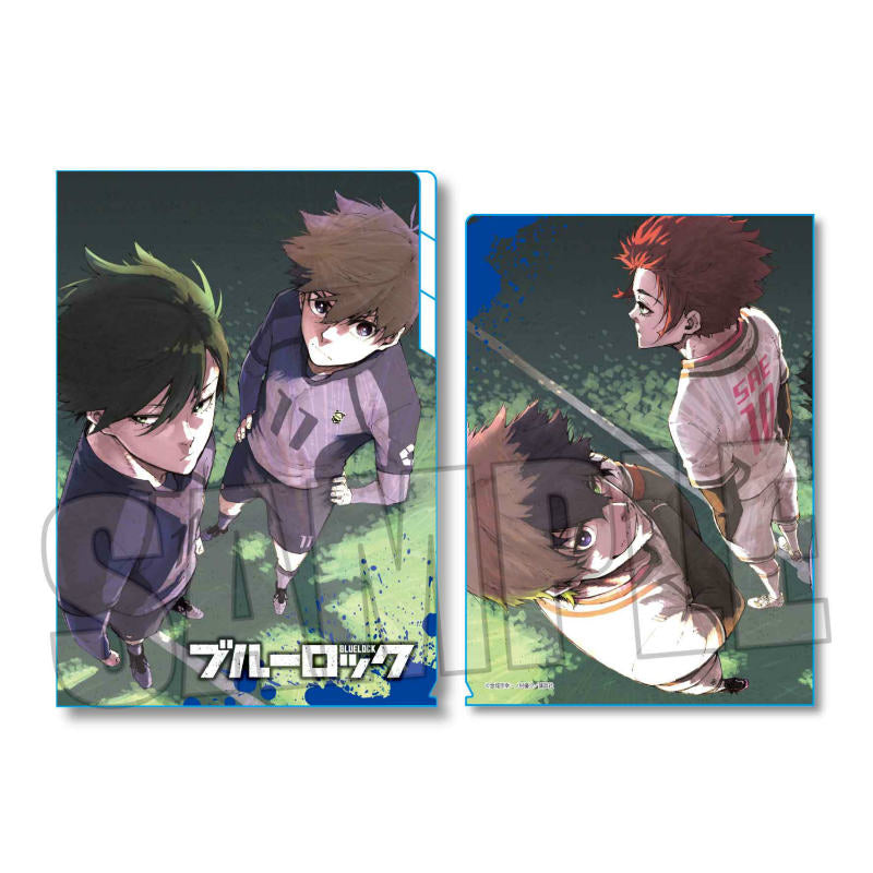 [Blue Lock] Triple Pocket File Folder / Isagi & Rin & Sae & Aiku