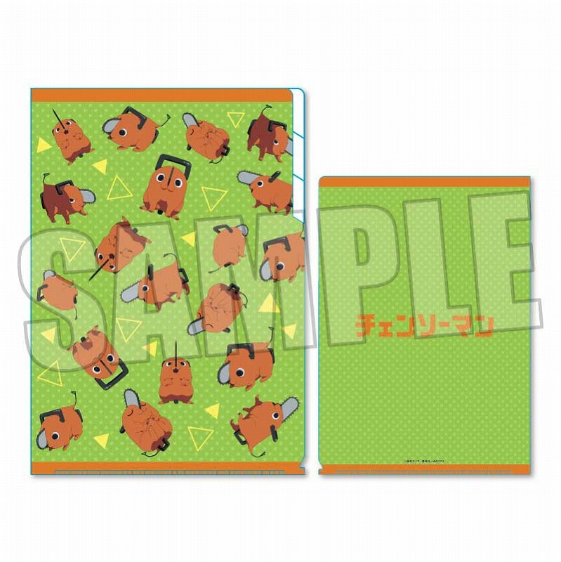 [Chainsaw Man] Triple Pocket File Folder Pochita