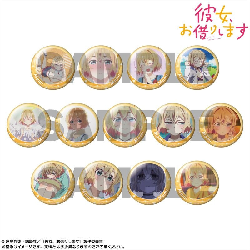 [Rent-A-Girlfriend] Trading Badge Character Pick-Up / Mami Nanami (Blind Box -Single)