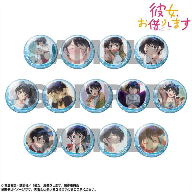 [Rent-A-Girlfriend] Trading Badge Character Pick-Up / Ruka Sarashina (Blind Box -Single)