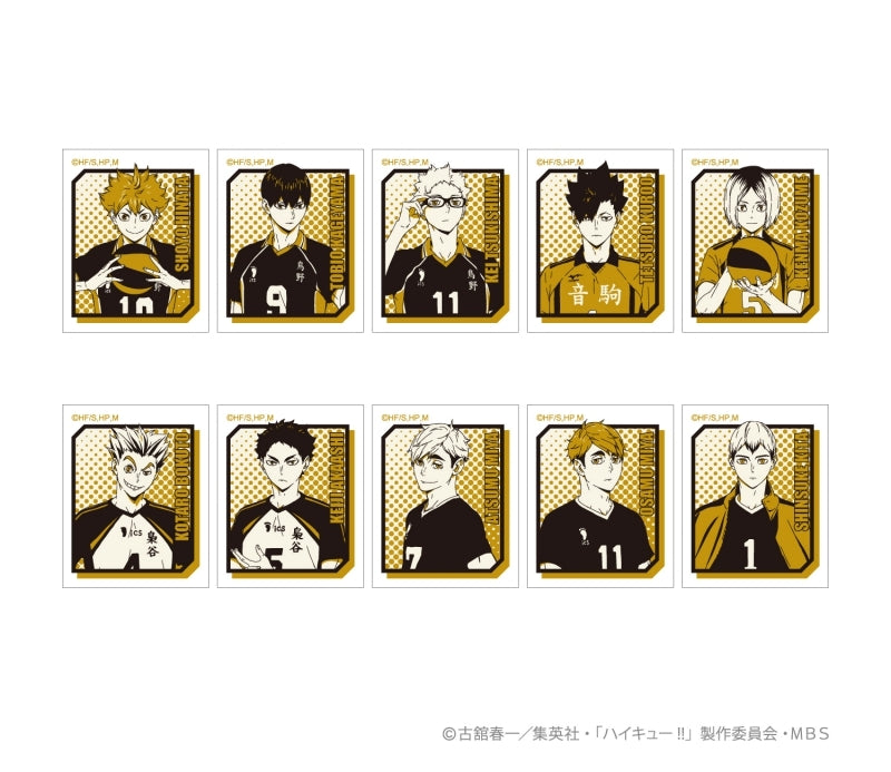 [Haikyu!!] Trading Maki-e Stickers (Blind Box -Single)