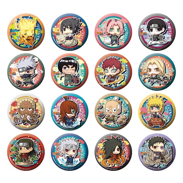 [NARUTO Shippuden] Button Badge Collection Shinobi World War Ver. (Blind Box -Single)