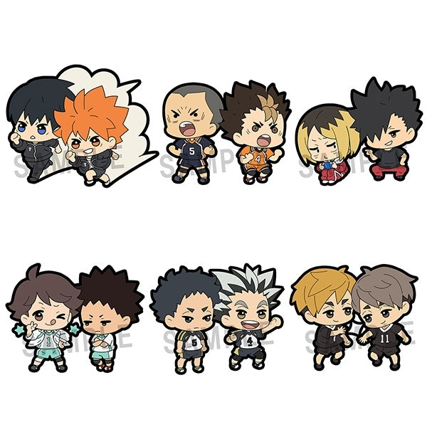 [Haikyu!!] Buddy Colle Trading Rubber Charm (Blind Box -Single)