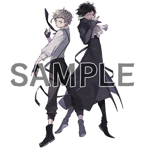 (Goods - Acrylic Stand) [Bungo Stray Dogs] Acrylic Stand feat. Exclusive Art by Sango Harukawa / Atsushi & Akutagawa