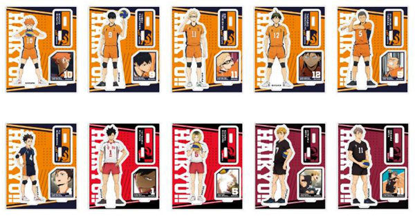 (Goods - Acrylic Stand) [Haikyu!!] TO THE TOP Acrylic Stand Collection (Blind Box -Single)