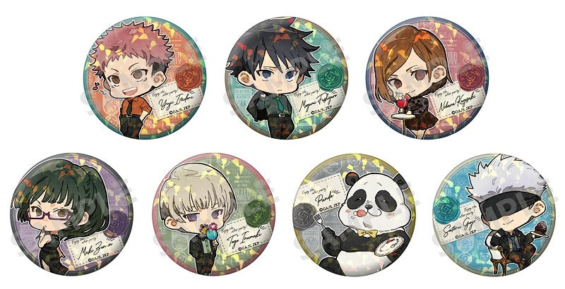[Jujutsu Kaisen] Trading Holographic Button Badge After Party ver. – Blind Box