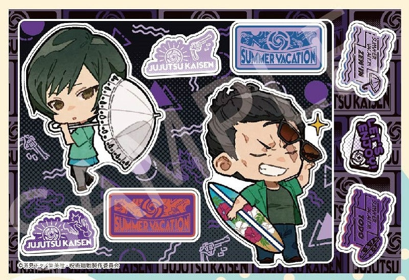 [Jujutsu Kaisen] Sticker Aoi Todo & Mai Zenin Summer Holiday ver. – Character Goods