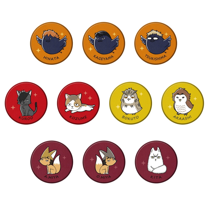 [Haikyu!! TO THE TOP] Embroidery Button Badge – Blind Box