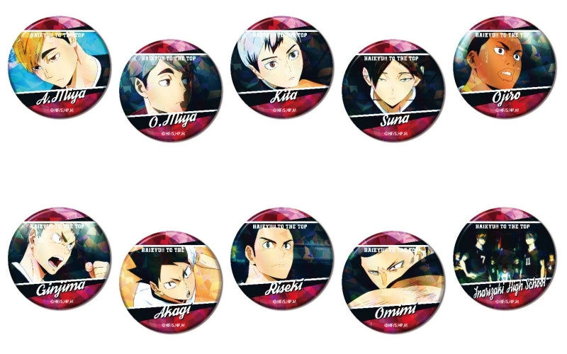 [Haikyu!!] Kiratto Button Badge Inarizaki High BOX (Blind Box -Single)