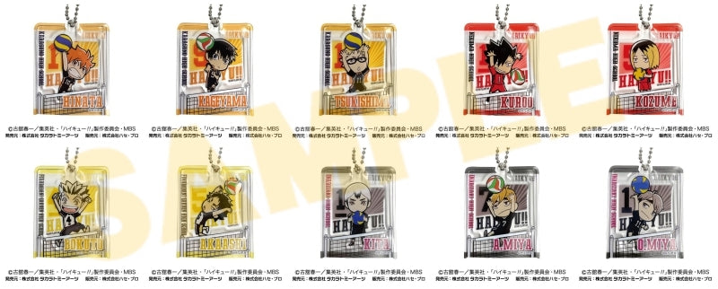 [Haikyu!!] Jacket Cover Keychain (Blind Box -Single)