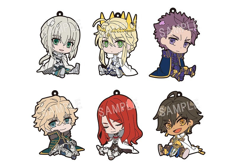 [Fate / Grand Order The Movie Divine Realm of the Round Table: Camelot] Petanko Rubber Strap – Blind Box