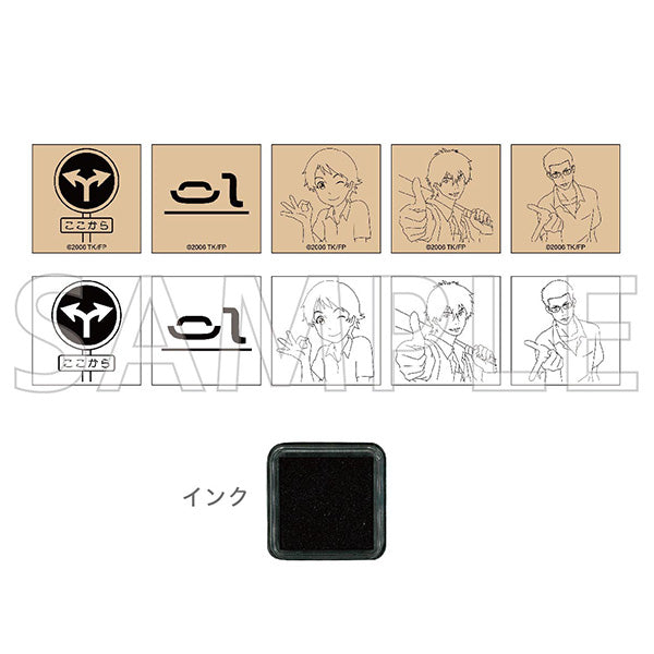 [The Girl Who Leapt Through Time] Stamp Set – Character Goods