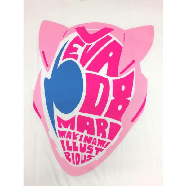 [Evangelion] T-shirt / EvaColle Mari (Helmet) L