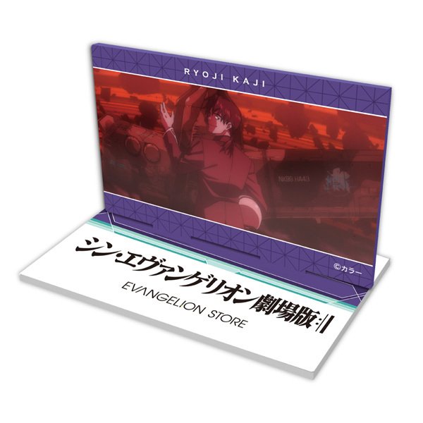 (Goods - Acrylic Stand) [Evangelion] EVA STORE Original Anime StillAcrylic Stand Ryoji Kaji