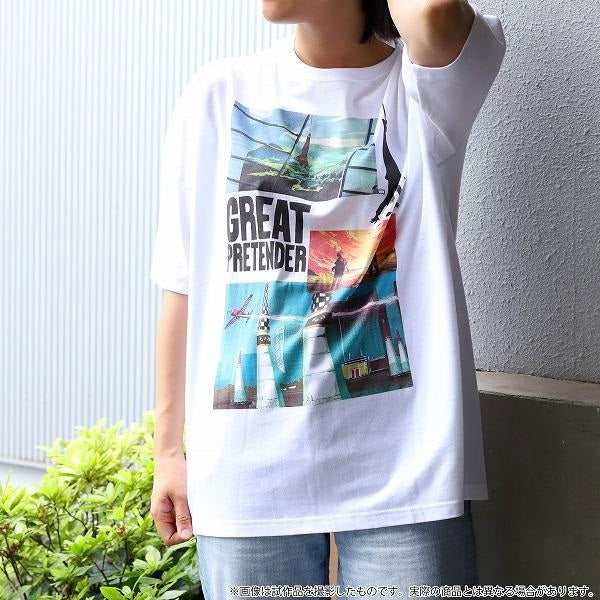 [GREAT PRETENDER] Big 
Silhouette T Shirt